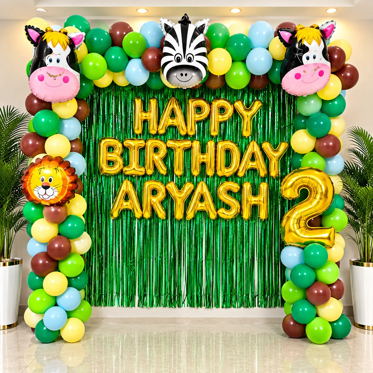 Animal Theme Birthday Decoration