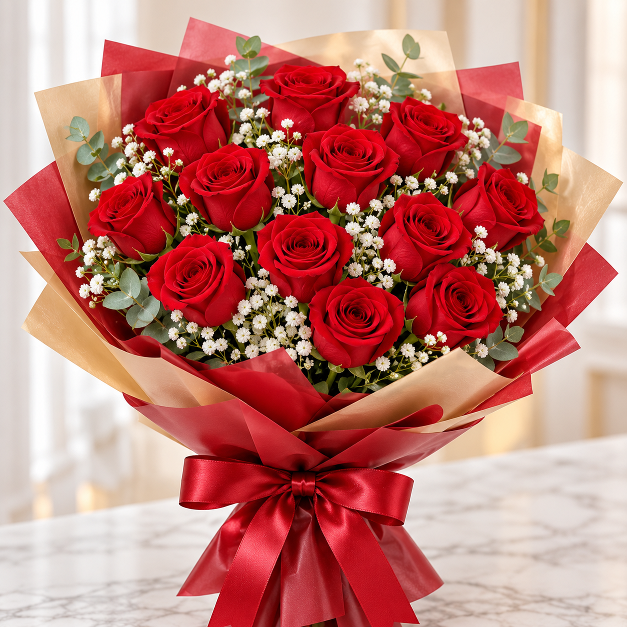 Rose bouquet 12 Piece