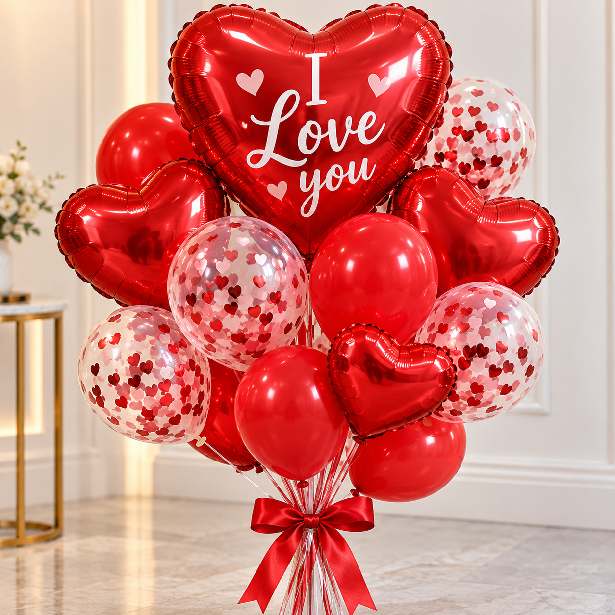 I Love You Balloon Bouquet