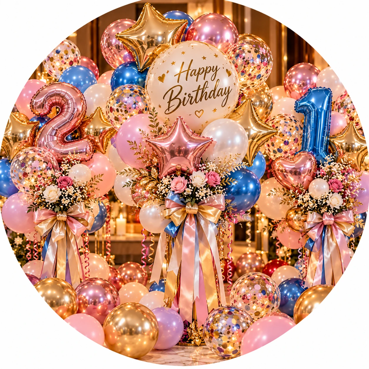 Balloon Bouquets for Birthday