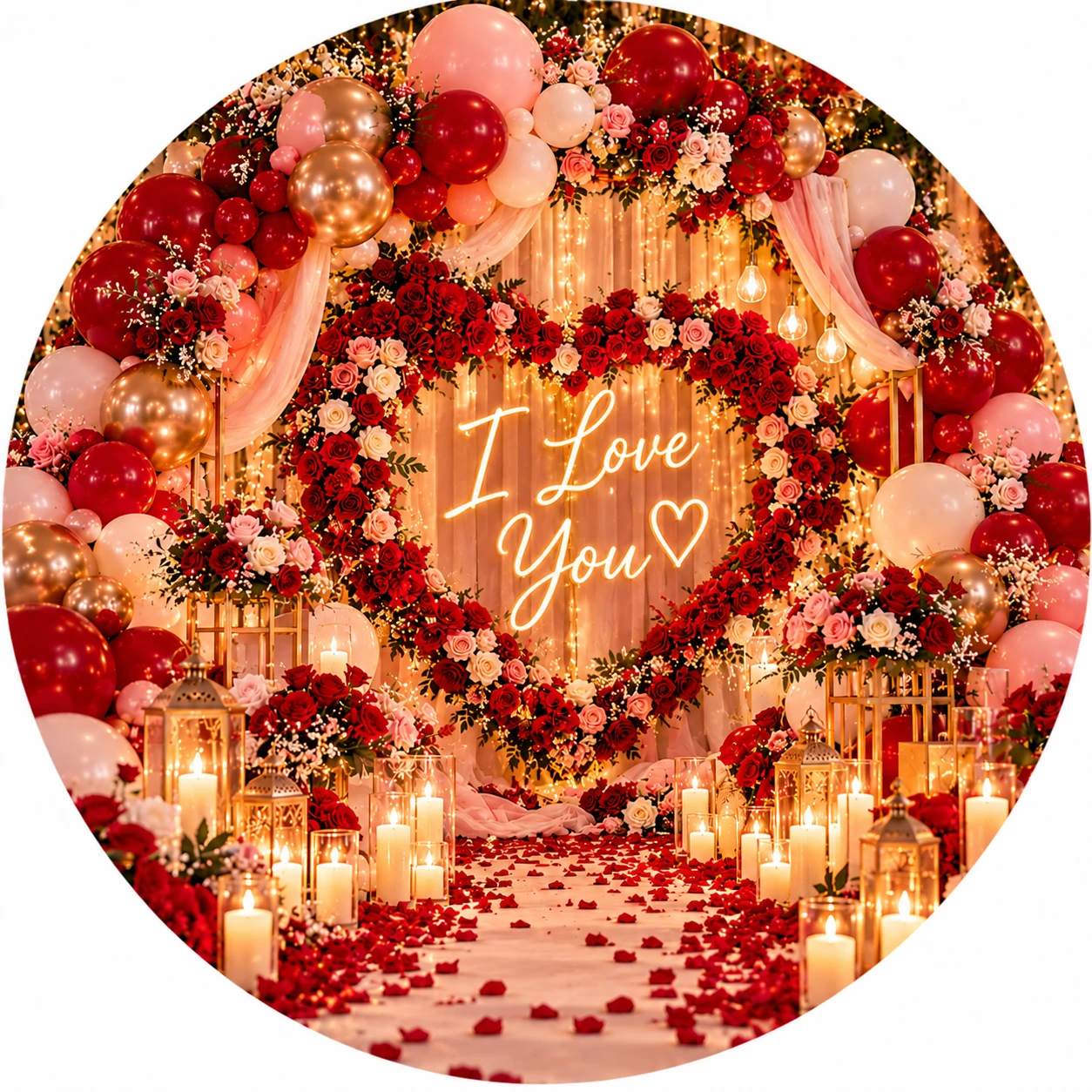 Love Proposal Backdrops