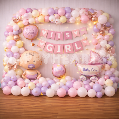 Pastel Princess Baby Girl Decoration