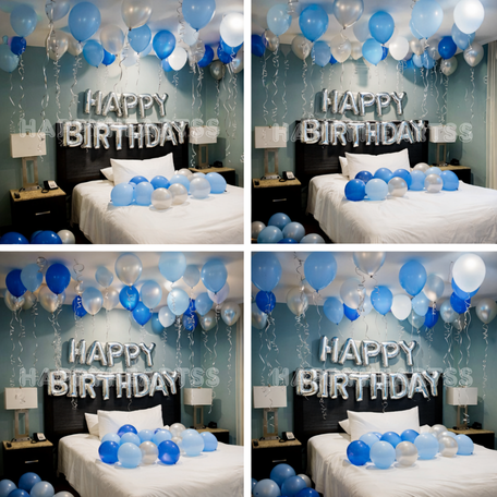 Ocean Blue Birthday Setup