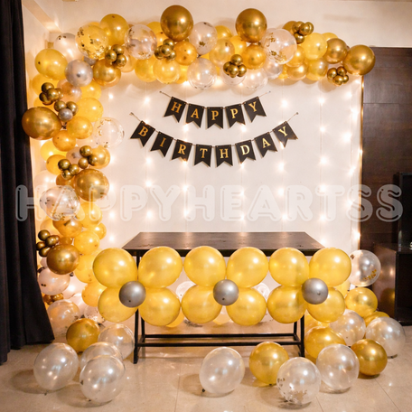 Golden Glow Birthday Celebration