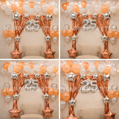 Rosegold Spark Birthday Celebration