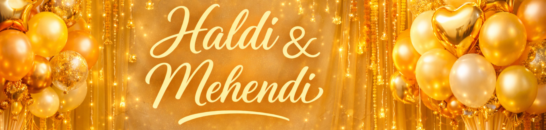 Haldi Mehendi Decoration
