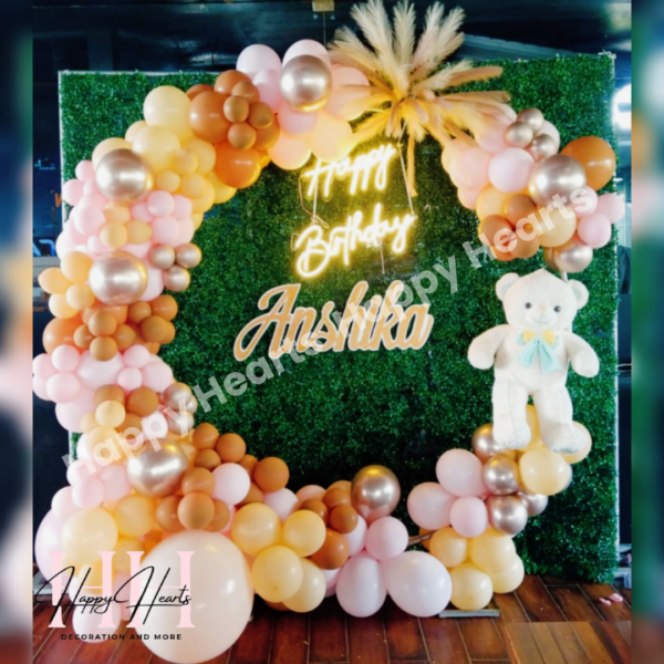 HAPPY BIRTHDAY RING DECORATION