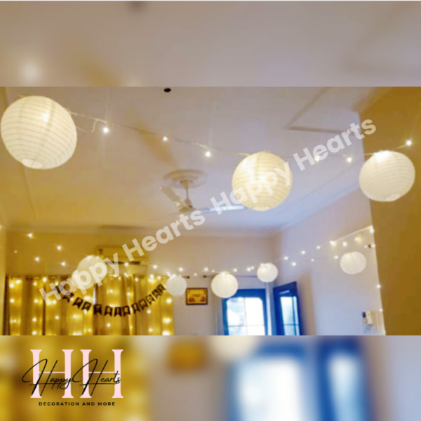 HAPPY BIRTHDAY PAPER LANTERN DECORATION