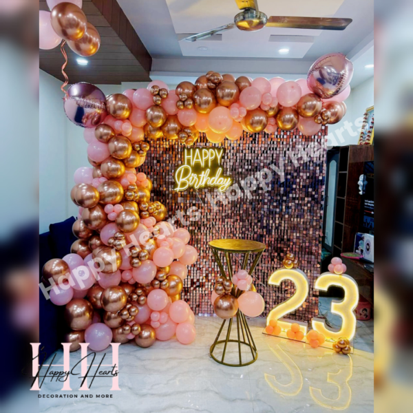SEQUIN PANEL BIRTHDAY DECORATION