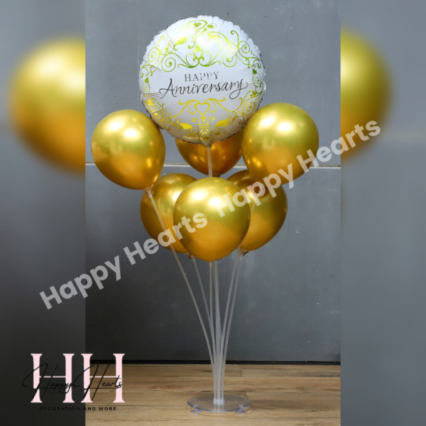 HAPPY ANNIVERSARY BALLOON BOUQUET