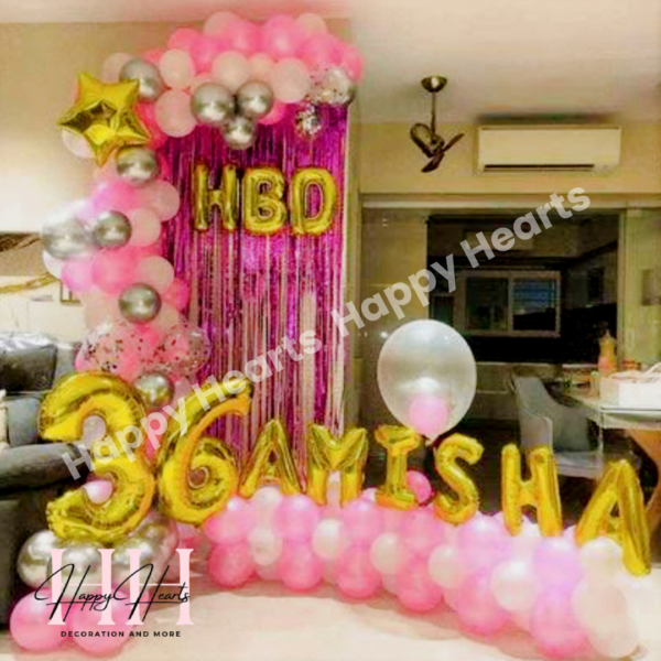 HAPPY BIRTHDAY BALLOON DECORATION