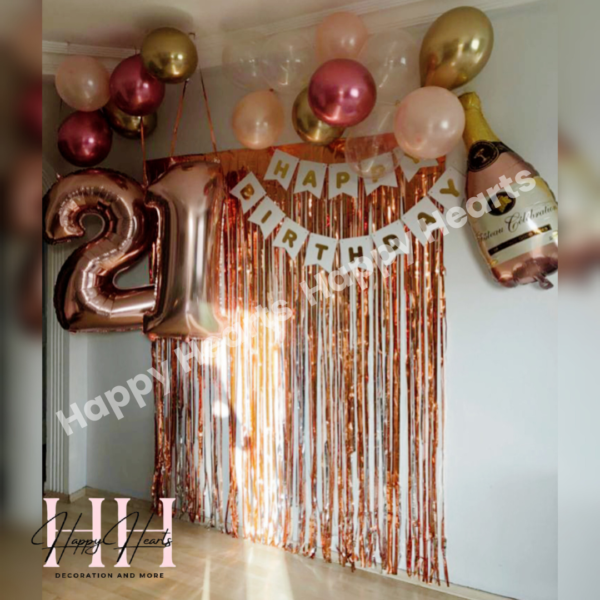 HAPPY BIRTHDAY BALLOON DECORATION