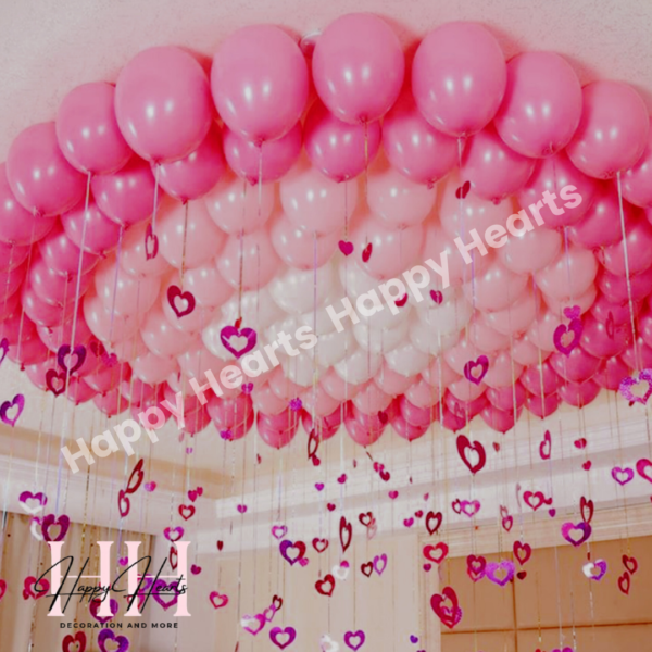PINK THEME BALLOON DECORATION