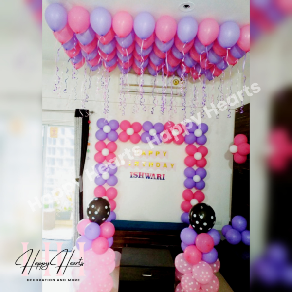 HAPPY BIRTHDAY BALLOON DECORATION