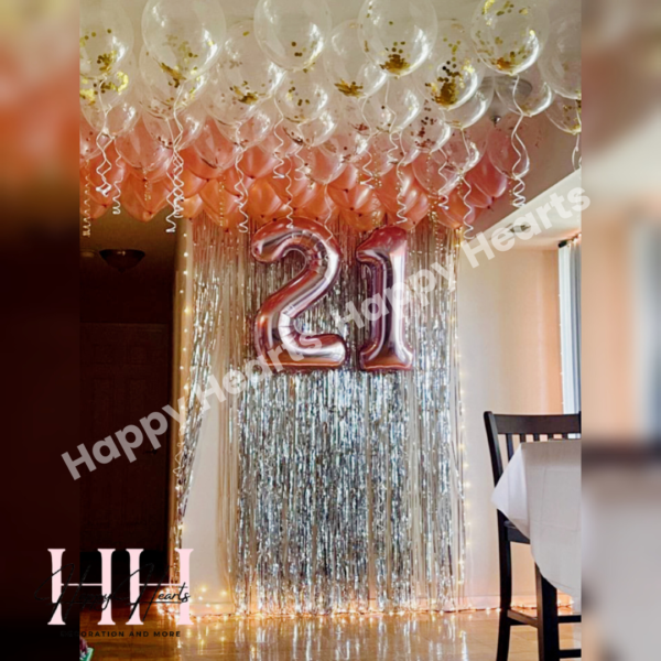 DIGIT BALLOON DECORATION