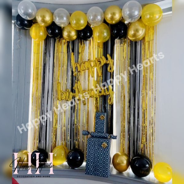 HAPPY BIRTHDAY BALLOON DECORATION