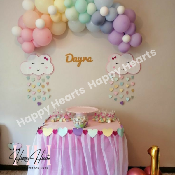 CLOUD THEME DECORATION BABY SHOWER